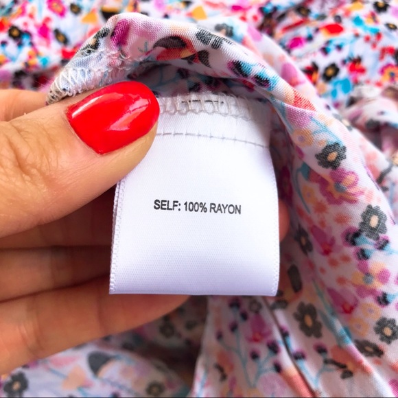 🧡 JANE AND DELANCEY PINK ORANGE RUFFLE TOP! - Picture 10 of 11